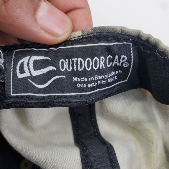 10 Point Antler Camo Hat Velcro Baseball Cap - Picture 3 of 9